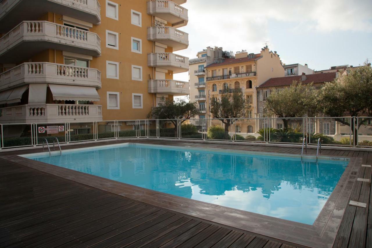 Studio With Swimming Pool 80 Meters Near The Beach Ница Екстериор снимка